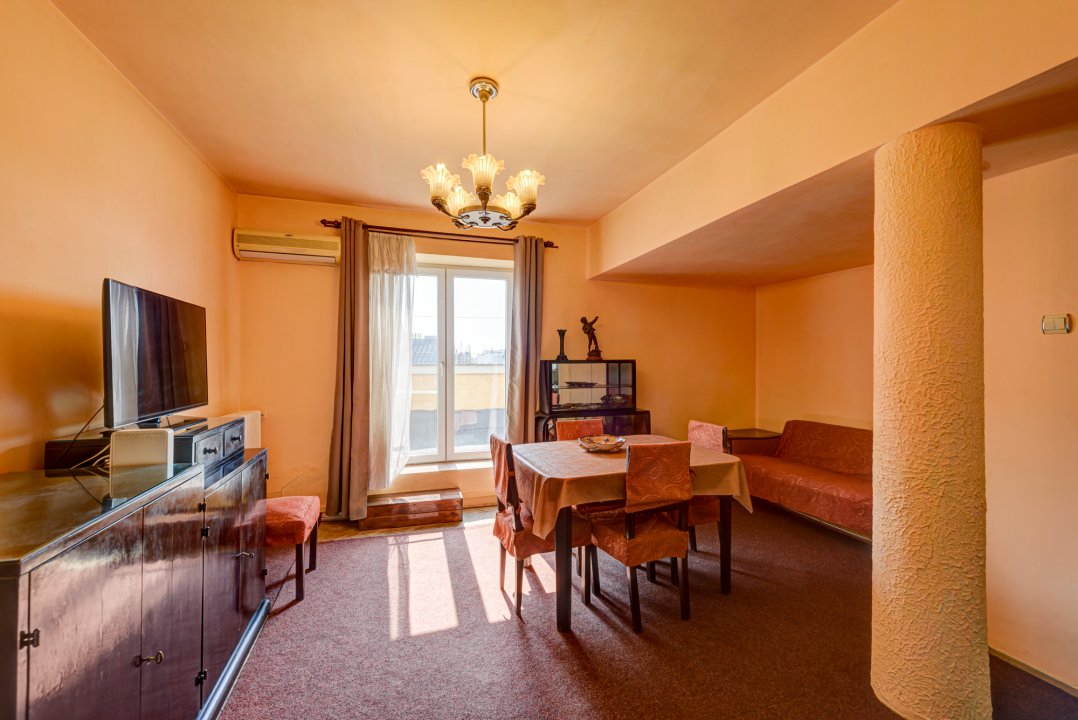 Apartament 4 camere, terasa 19 mp, Universitate, 0% comision