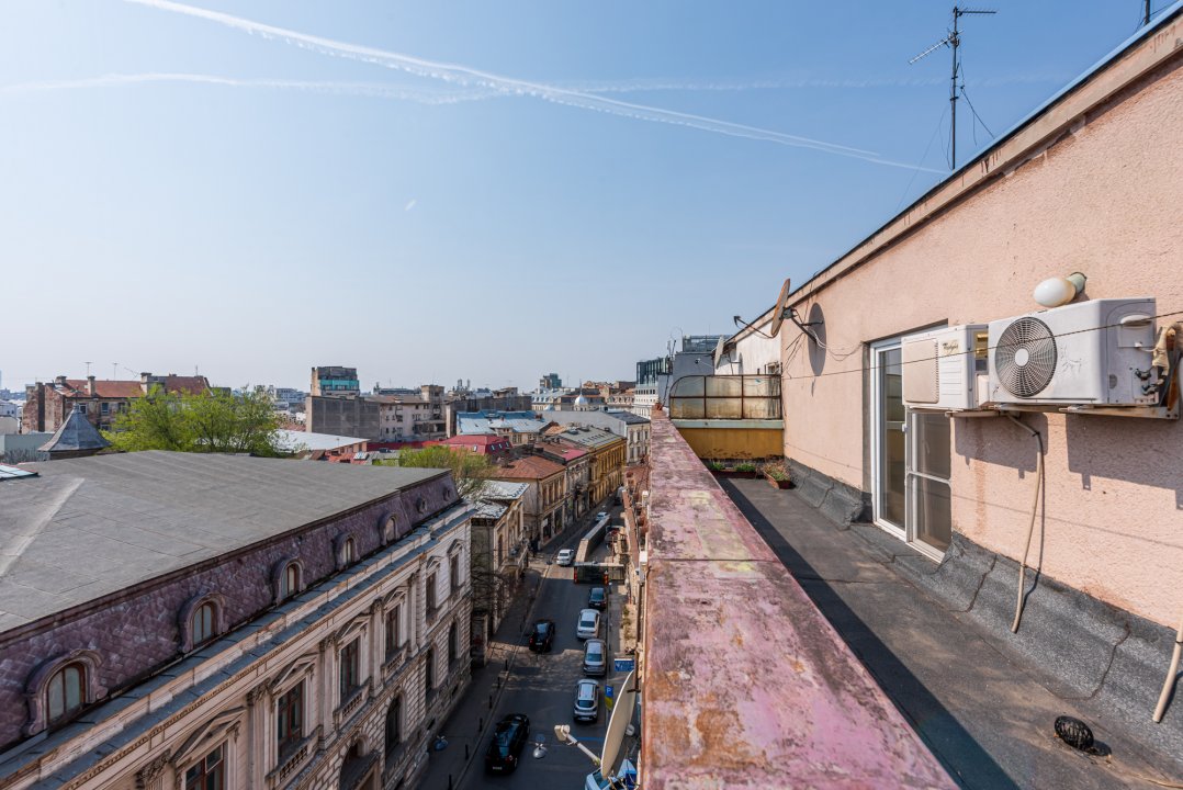Apartament 4 camere, terasa 19 mp, Universitate, 0% comision