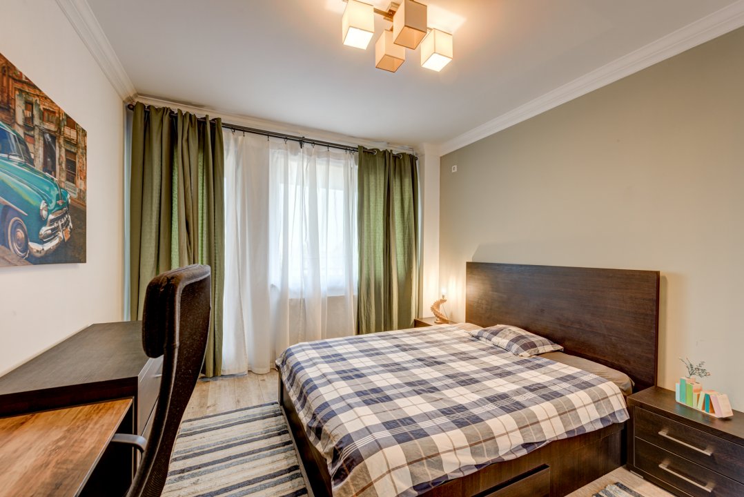 Bucurestii Noi, apartament decomandat, 2 bai, vibe bun. 0% comision