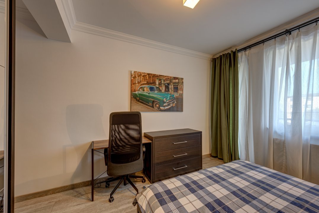 Bucurestii Noi, apartament decomandat, 2 bai, vibe bun. 0% comision
