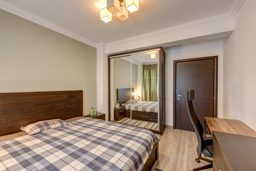 Bucurestii Noi, apartament decomandat, 2 bai, vibe bun. 0% comision