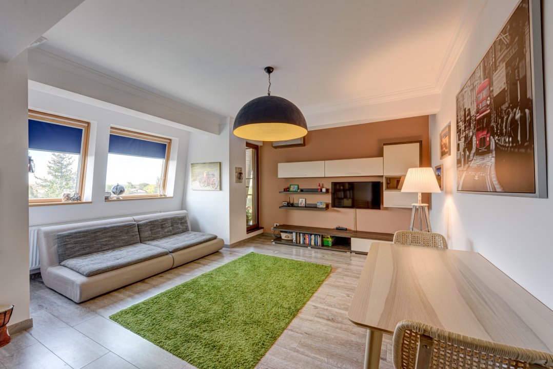 Bucurestii Noi, apartament decomandat, 2 bai, vibe bun. 0% comision
