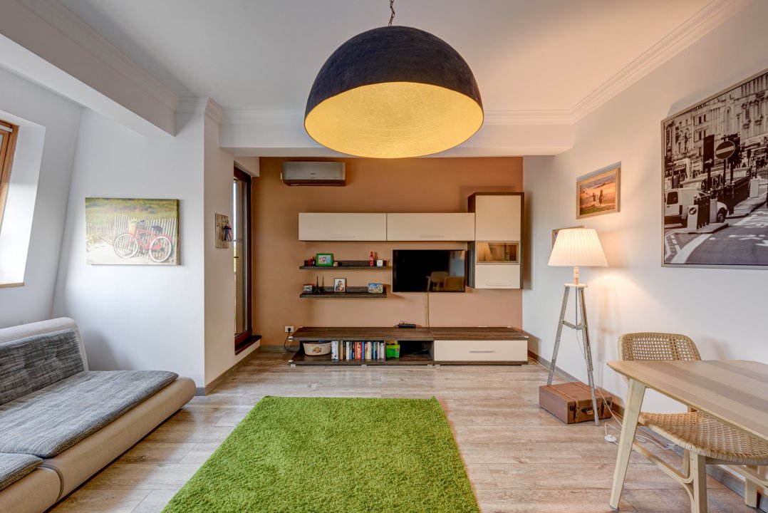 Bucurestii Noi, apartament decomandat, 2 bai, vibe bun. 0% comision