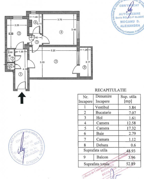Apartament 2 camere Baba Novac, la 2 minute de parc IOR