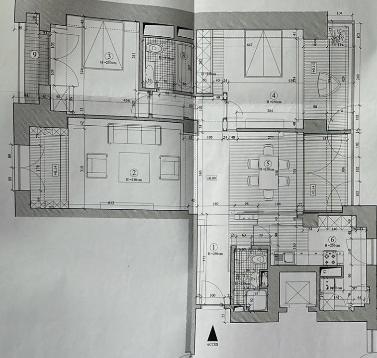 Apartament superb pe Decebal, 112 mp, cu loc de parcare inclus