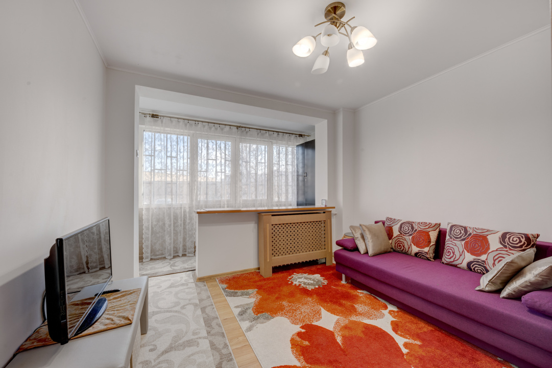 Apartament 3 camere parter, cu balcon, 10 min. Bucur Obor